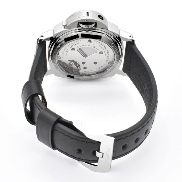 パネライ PANERAI ルミノール レフトハンド 8デイズ アッチャイオ PAM00796 V番 手動巻き ブラック ステンレススチール 44mm メンズ USED 中古 Zetton