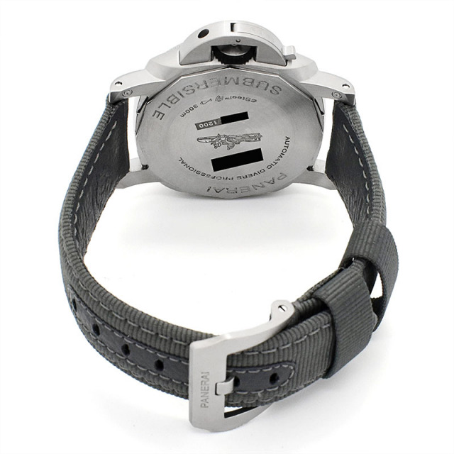 パネライ PANERAI サブマーシブル クアランタクアトロ ESteel Grigio Roccia PAM01288 Y番 自動巻き グレーグラデーション 44mm メンズ 未使用品 Zetton