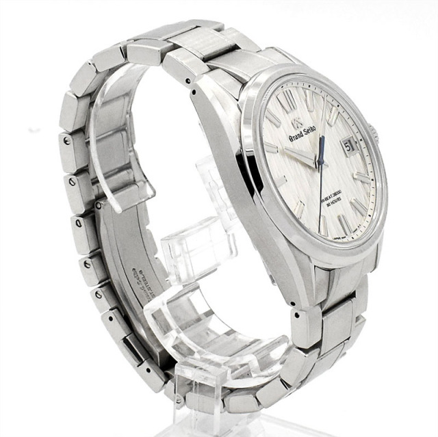 グランドセイコー GRAND SEIKO エボリューション 9 コレクション 白樺 SLGH005 自動巻き シルバー 40mm メンズ USED 中古 Zetton