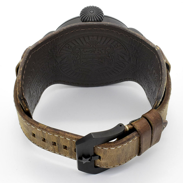 ゼニス ZENITH パイロット タイプ20 GMT 1903 96.2431.693/21.C738 世界1903本限定 自動巻き ブラック 48mm メンズ USED 中古 Zetton