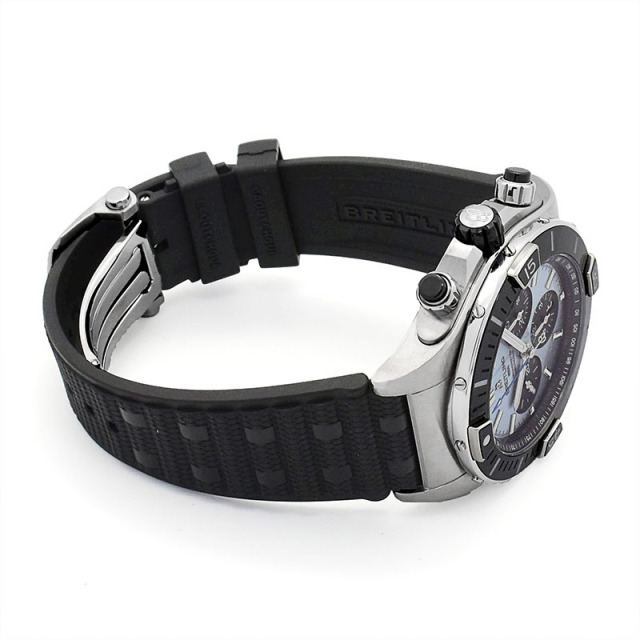 ブライトリング BREITLING スーパークロノマット B01 44 PB0136251C1S1 自動巻き アイスブルー/ブラック 44mm メンズ USED 中古 Zetton