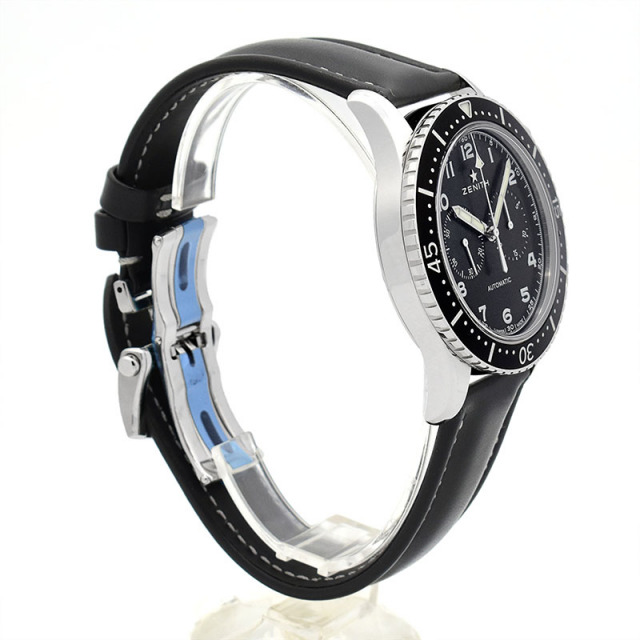 ゼニス ZENITH ヘリテージ パイロット リバイバル クロノメトロ TIPO CP-2 03.2240.4069/21.C774 世界1000本限定 自動巻き ブラック 43mm メンズ 未使用品 Zetton