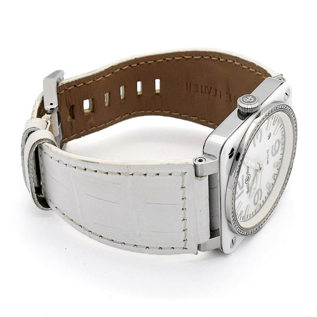 Bell＆Ross ベル＆ロス その他R03-92 ホワイトセラミック ダイヤベゼル
