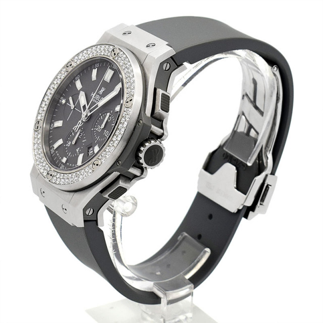 HUBLOT ウブロ ビッグバンアールグレイ ベゼルダイヤ 301.ST.5020.GR
