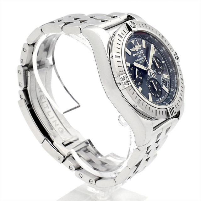 ブライトリング BREITLING クロノマット ブラックマザーオブパール AB01152A/BH20 日本300本限定 自動巻き ブラックシェル 44mm メンズ USED 中古 Zetton