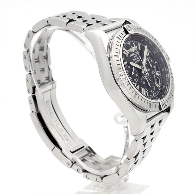 ブライトリング BREITLING クロノマット JSP ローマンインデックス リミテッド S001B-RPA(AB0115) 日本500本限定 自動巻き ブラック 44mm メンズ USED 中古 Zetton
