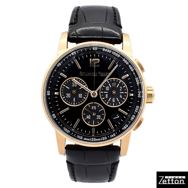 オーデマ・ピゲ AUDEMARS PIGUET CODE 11.59 バイ オーデマ ピゲ クロノグラフ 26393OR.OO.A002CR.01 自動巻き ブラック 41mm メンズ USED 中古 Zetton