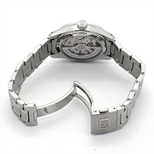グランドセイコー GRAND SEIKO ヘリテージコレクション メカニカルハイビート 44GS 55周年記念限定モデル SLGH009 世界550本限定 自動巻き ブルー 40mm メンズ USED 中古 Zetton
