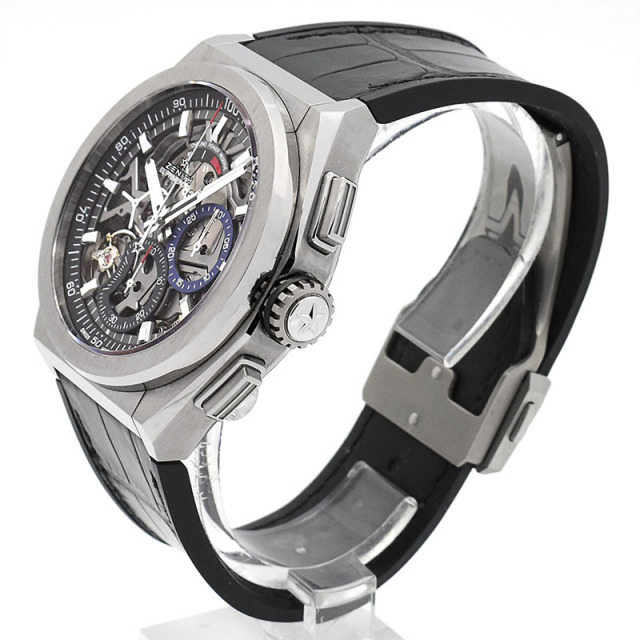 ゼニス ZENITH デファイ エル・プリメロ21 95.9000.9004/78.R582 自動巻き スケルトン 44mm メンズ USED 中古 Zetton