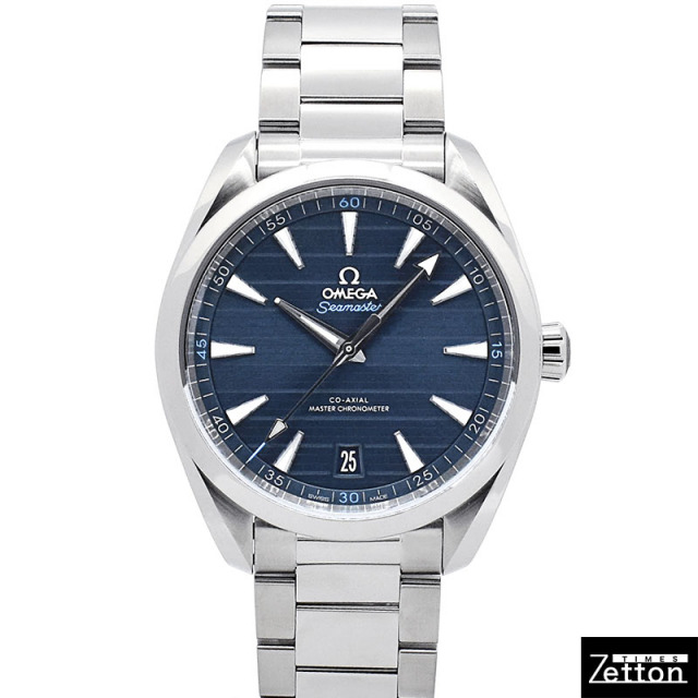 オメガ OMEGA シーマスター アクアテラ マスタークロノメーター 220.10.41.21.03.001 自動巻き ブルー 41mm メンズ USED 中古 Zetton