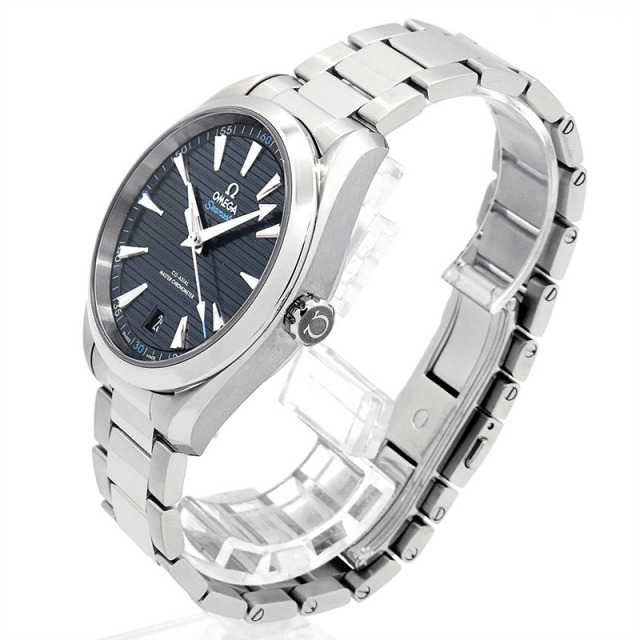 オメガ OMEGA シーマスター アクアテラ マスタークロノメーター 220.10.41.21.03.001 自動巻き ブルー 41mm メンズ USED 中古 Zetton