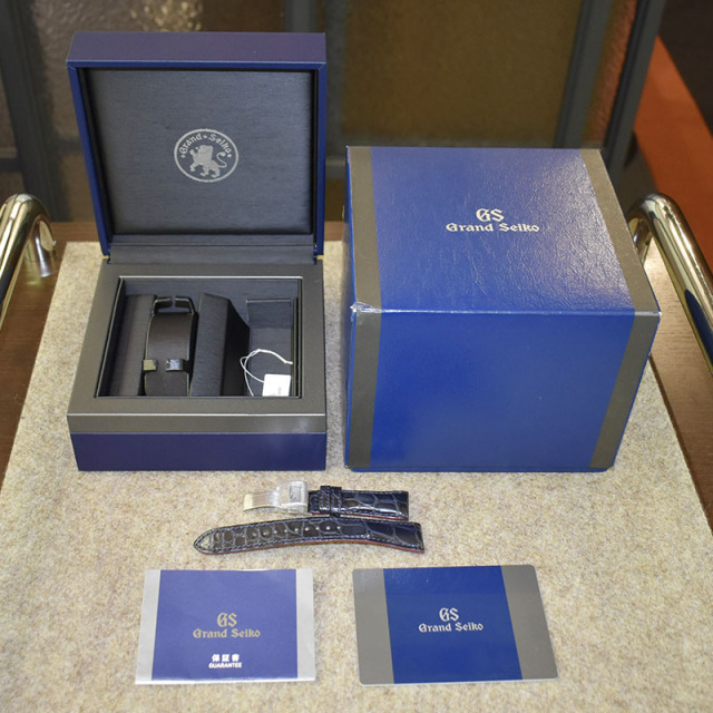 グランドセイコー GRAND SEIKO スプリングドライブ GMT SBGE261 和光60本限定 スプリングドライブ ブルー 41mm メンズ USED 中古 Zetton
