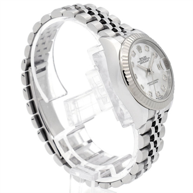 ロレックス ROLEX デイトジャスト 28 279174NG 自動巻き ホワイトシェル 28mm メンズ USED 中古 Zetton