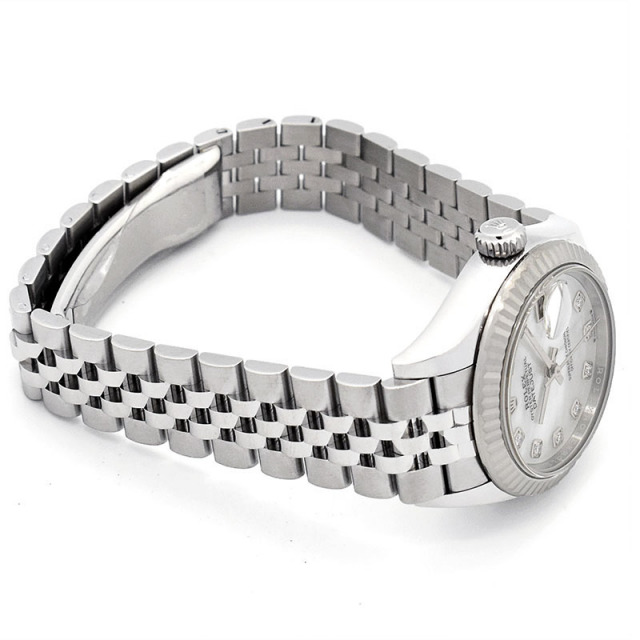 ロレックス ROLEX デイトジャスト 28 279174NG 自動巻き ホワイトシェル 28mm メンズ USED 中古 Zetton
