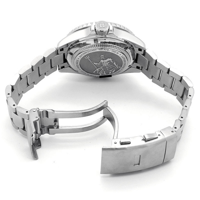 エドックス EDOX ネプチュニアン オートマティック 80120-3NM-NIN 自動巻き ブラック 44mm メンズ USED 中古 Zetton