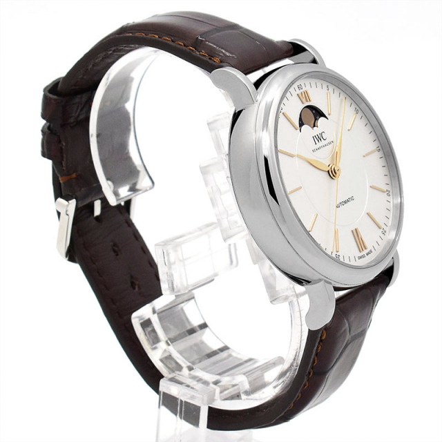 IWC ポートフィノ オートマティック ムーンフェイズ IW459401 自動巻き シルバー 40mm メンズ USED 中古 Zetton