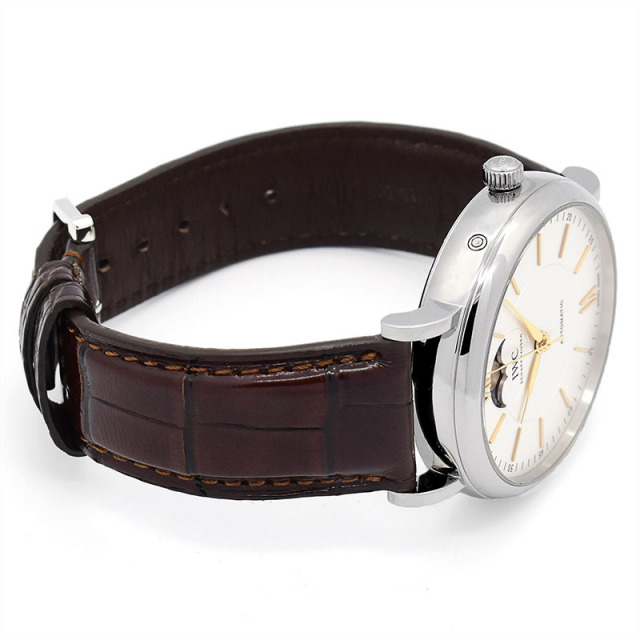 IWC ポートフィノ オートマティック ムーンフェイズ IW459401 自動巻き シルバー 40mm メンズ USED 中古 Zetton
