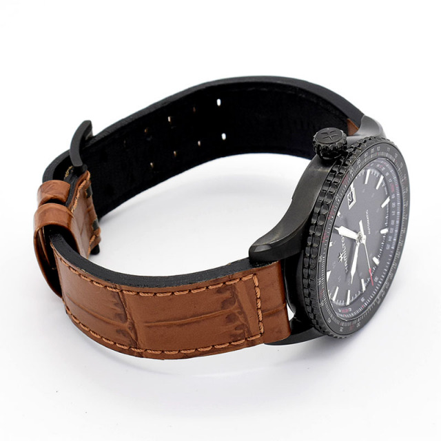 ハミルトン HAMILTON カーキ アビエーション H76625530 自動巻き ブラック 42mm メンズ USED 中古 Zetton