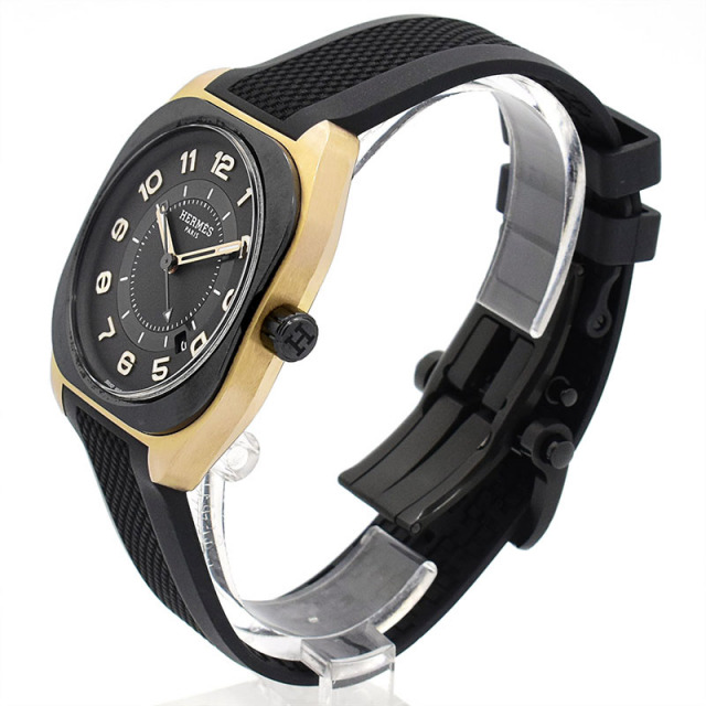 エルメス HERMES H08 W060124WW00(SP1.720) 自動巻き ブラック 42mm メンズ USED 中古 Zetton