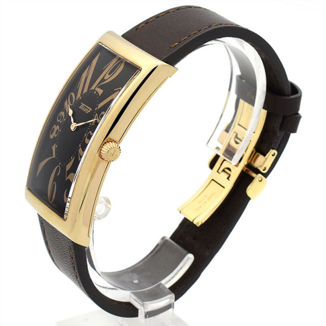ティソ TISSOT ヘリテージ バナナ T117.509.36.052.00 クォーツ ブラック 27mm メンズ USED 中古 Zetton