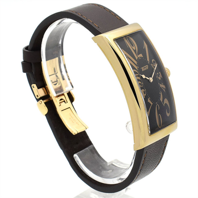 ティソ TISSOT ヘリテージ バナナ T117.509.36.052.00 クォーツ ブラック 27mm メンズ USED 中古 Zetton