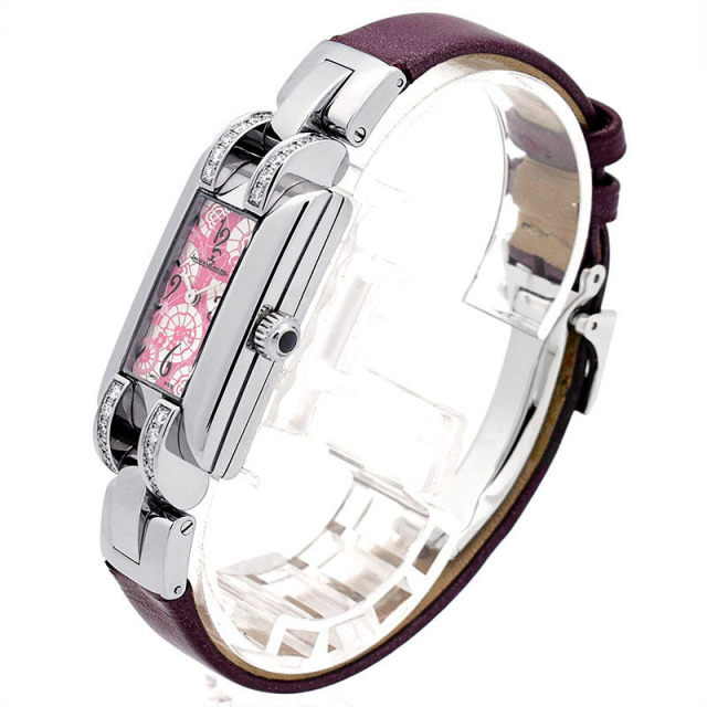 ジャガールクルト イデアル ラグダイヤ 460.8.86 手巻き ステンレススティール レディース JAEGER-LECOULTRE 【中古】 【時計】 ジャガー ルクルト イデアル 460.8.86 グレー レディース 時計 【中古