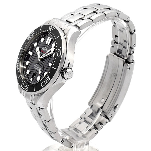 オメガ OMEGA シーマスター 300 コーアクシャル マスタークロノメーター 210.30.42.20.01.001 自動巻き ブラック 42mm メンズ USED 中古 Zetton