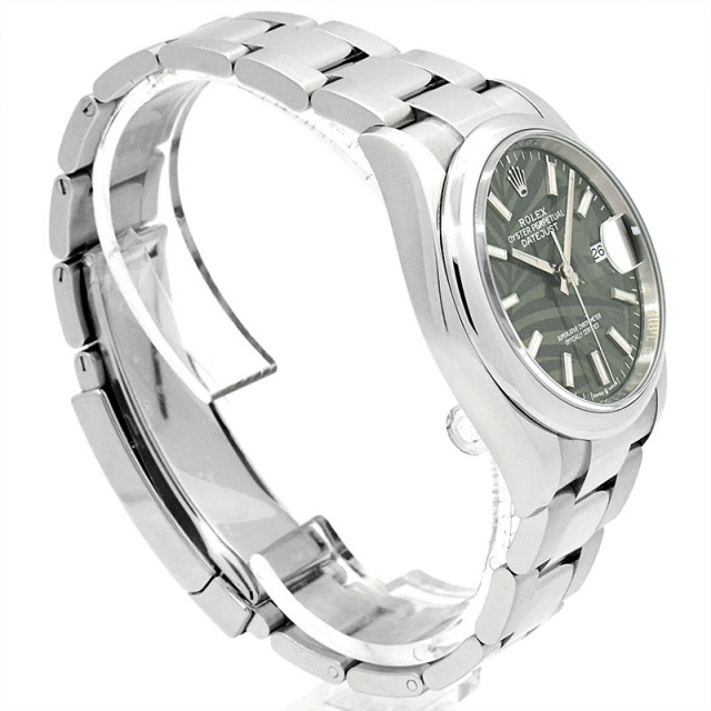 しおり 国際保証書有り】ROLEX ロレックス デイトジャスト36 126200