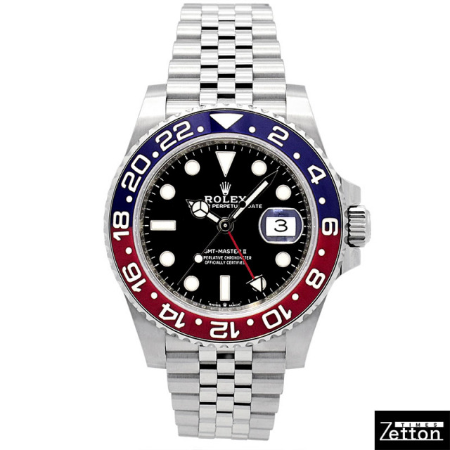 国際保証書有り】ROLEX ロレックス GMTマスター2 126710BLRO