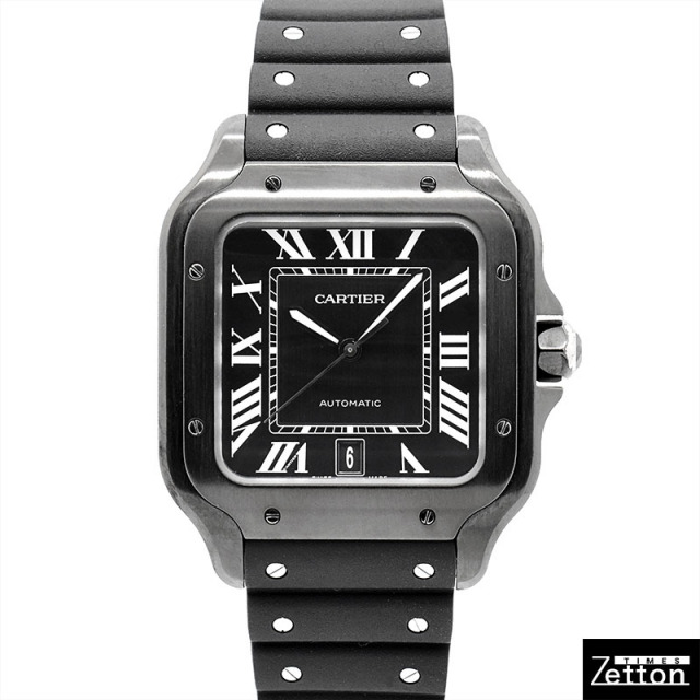 【売切】カルティエ パシャ ウォッチベゼル カフス黒 SV Lジュエリーボタン Cartier - 正規レア カルティエ パシャ ウォッチベゼル カフス黒