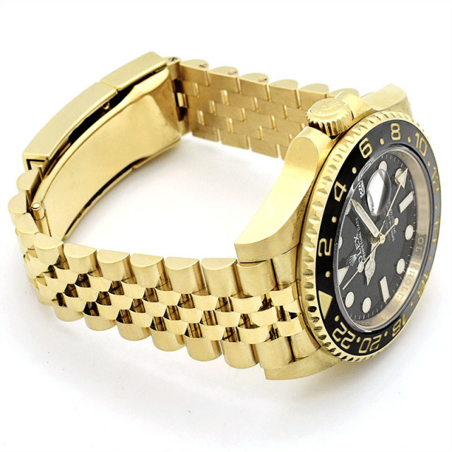 国際保証書有り】ROLEX ロレックス GMTマスター2 126718GRNR 腕時計