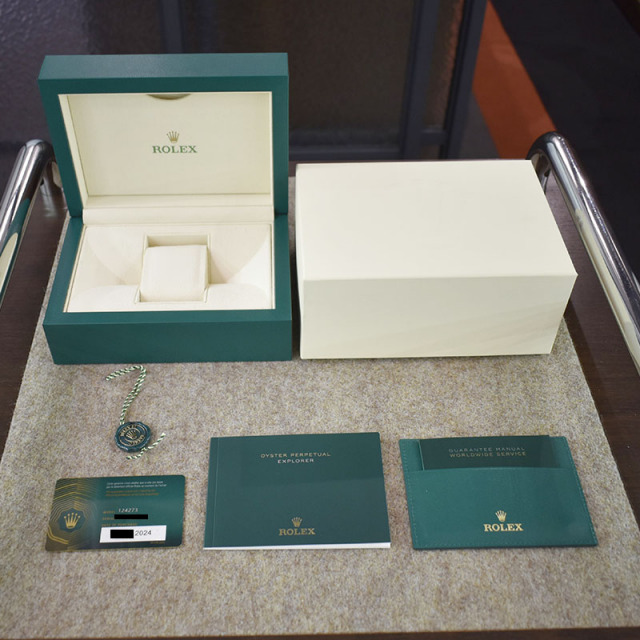 国際保証書有り】ROLEX ロレックス エクスプローラー36 124273 腕時計