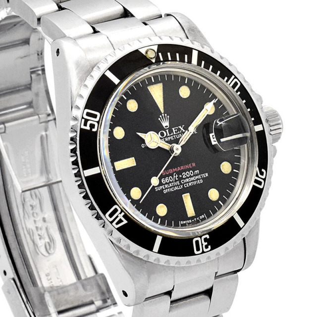 サブマリーナ風の自動巻き 腕時計並行輸入品 ロレックス ROLEX ”サブマリーナ(青サブ) K18YG&SS Ref16613