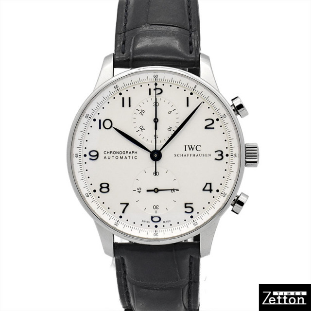 IWC ポルトギーゼ クロノグラフ IW371446 保証カード付き IWC ポルトギーゼ クロノグラフ IW371446 保証カード付き - メルカリ