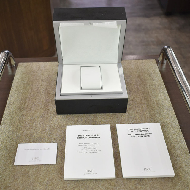 IWC ポルトギーゼ クロノグラフ IW371446 保証カード付き 定番】IWC ポルトギーゼ・クロノグラフ IW371446入荷 – アイアイイスズ