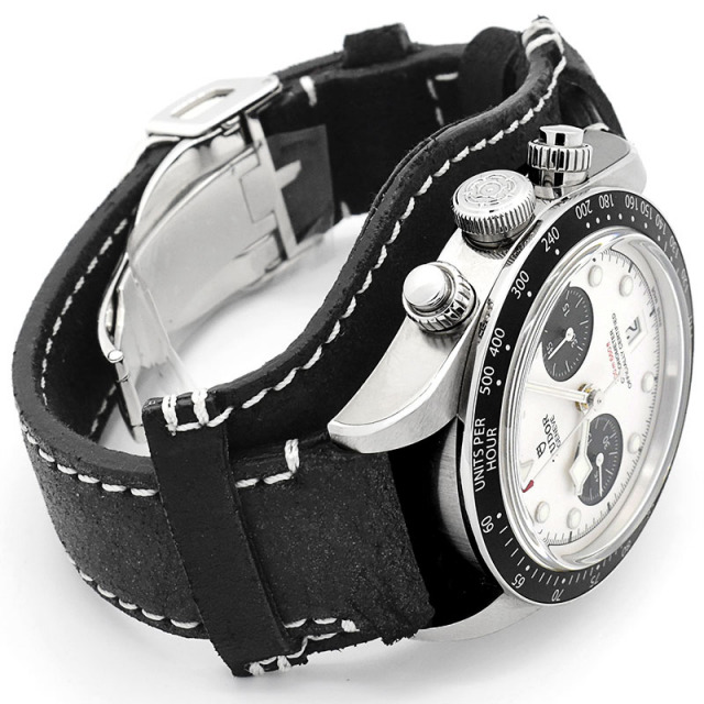 えす様　TUDOR ブラックベイクロノ 79360 純正レザーベルト　未使用品！ えす様 TUDOR ブラックベイクロノ 79360 純正レザーベルト 未使用品