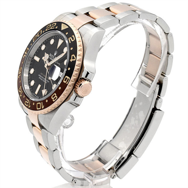 国際保証書有り】ROLEX ロレックス GMTマスター2 126711CHNR 腕時計