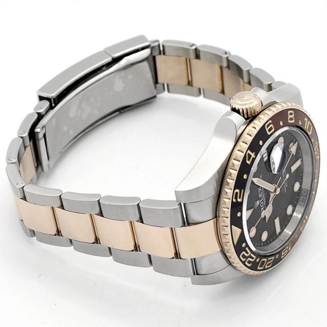 国際保証書有り】ROLEX ロレックス GMTマスター2 126711CHNR 腕時計