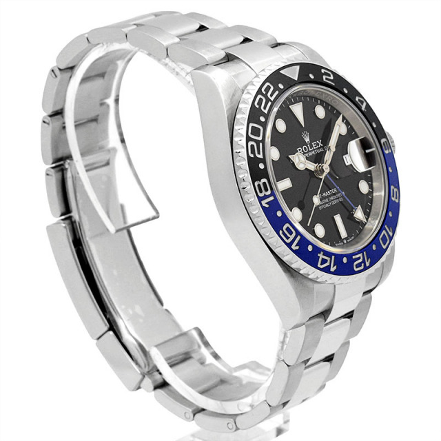 国際保証書有り】ROLEX ロレックス GMTマスター2 126710BLNR 腕時計