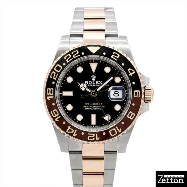 5/0×14 6/07×4 8/07×4 国際保証書有り】ROLEX ロレックス GMTマスター2 126711CHNR 腕時計