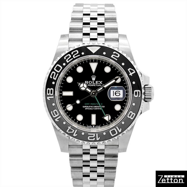 国際保証書有り】ROLEX ロレックス GMTマスター2 126710GRNR 腕時計