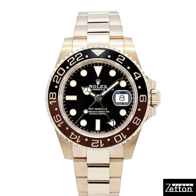 国際保証書有り】ROLEX ロレックス GMTマスター2 126715CHNR 腕時計