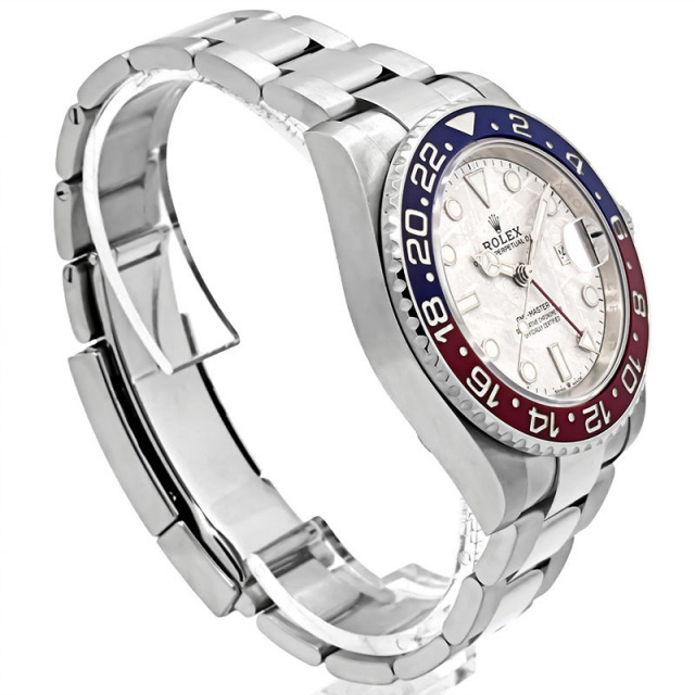 国際保証書有り】ROLEX ロレックス GMTマスター2 126719BLRO 腕時計