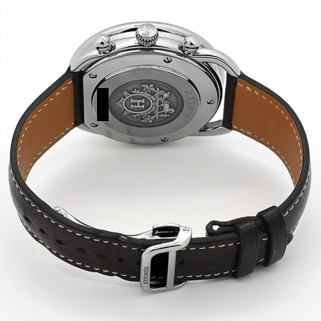エルメス HERMES AR4.910 アルソー デイト クロノグラフ 自動巻き HERMES（エルメス） アルソー AR4.910 クロノグラフ 中古 メンズ腕時計
