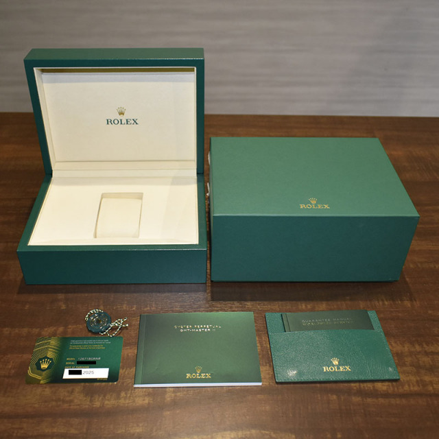 国際保証書有り】ROLEX ロレックス GMTマスター2 126718GRNR 腕時計