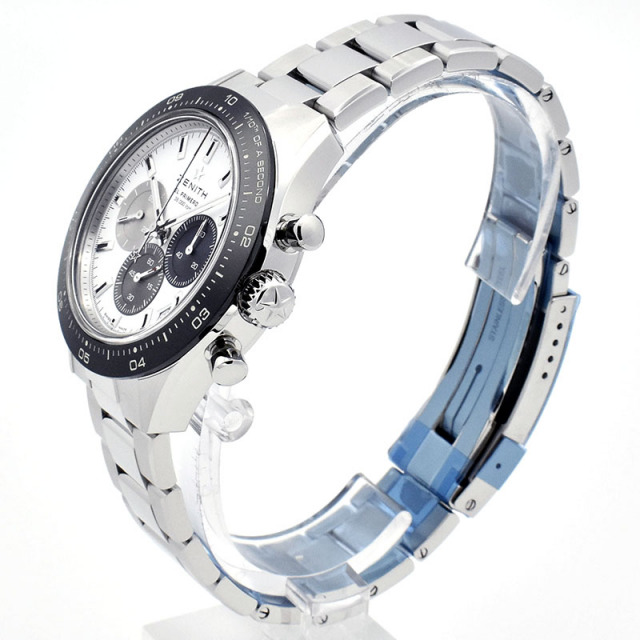ゼニス ZENITH クロノマスタースポーツ 03.3100.3600/69.M3100 ホワイト 41mm 新品 Zetton