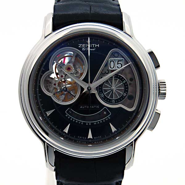 ゼニス　ZENITH　クロノマスターTオープングランドデイト　030240.4039/21.C610　エルプリメロ　40mm　新品