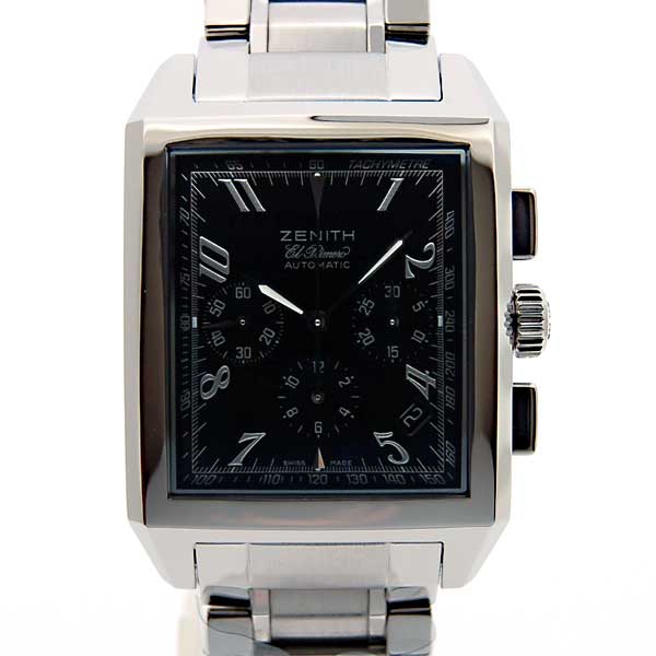 ゼニス　ZENITH　グランドポートロワイヤル　03.0550.400/22.M550　ブラック　SS　新品　目玉価格