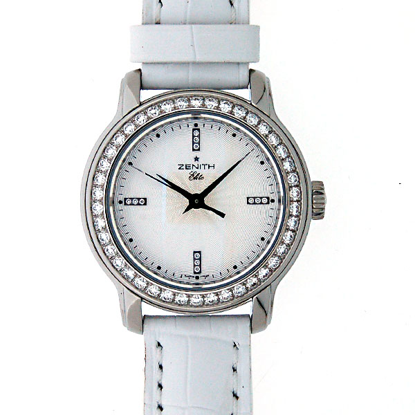 ゼニス　ZENITH　ベイビースター　ロックエリート　16.1220.67/02.C664　レディース　ダイヤ　32mm　自動巻　SS　ホワイト　新品特価