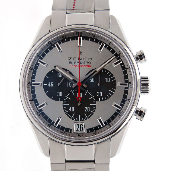 ゼニス　ZENITH　ストライキング10th　03.2043.4052/01.M2040　シルバー　世界500本限定　SS　42mm　新品